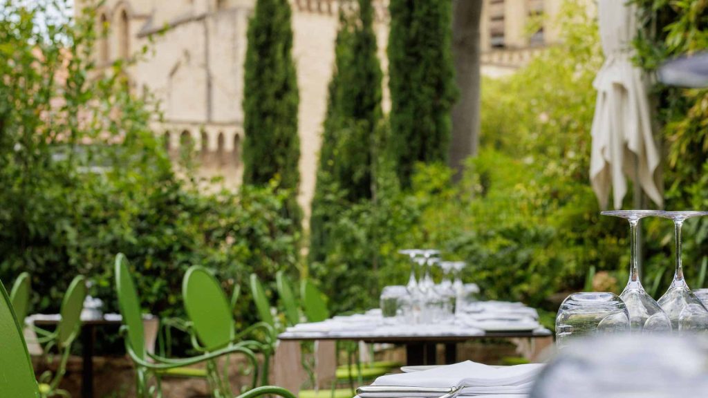 Le petit jardin, restaurant gastronomique, Montpellier