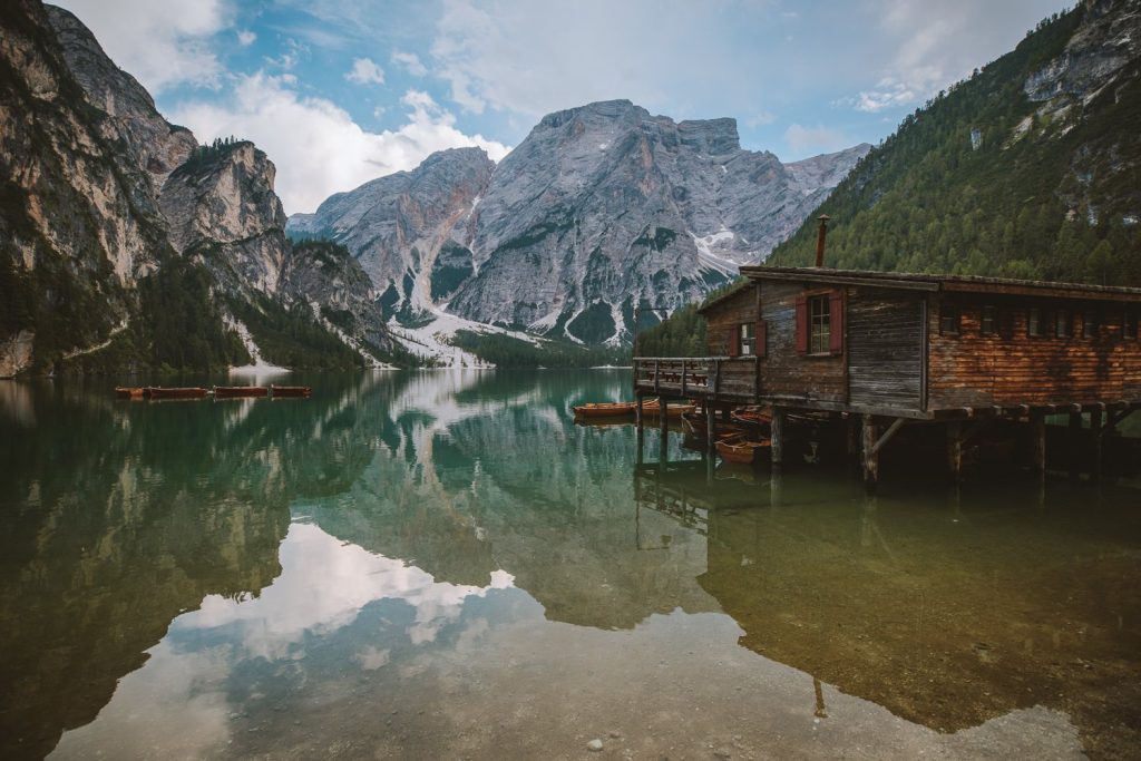 Randonnée dans les Dolomites : Lac de Braies