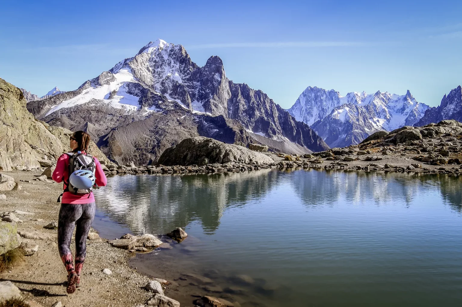 Randonnée, lac blanc, Chamonix