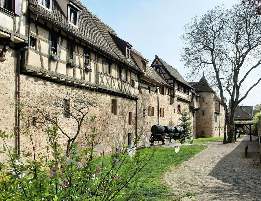 alsace, Riquewihr, ruelle